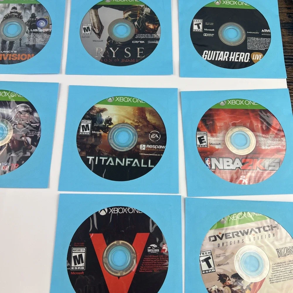 Multi Platform Loose Discs Video Game - Lot Of 50 - AS IS Untested Scratches #6